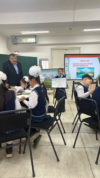Гүл шоғын салуда кескіндеме техникасымен танысу
