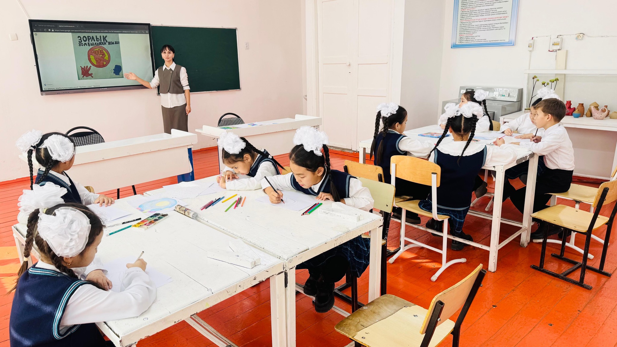 Зорлық-зомбылыққа жол жоқ