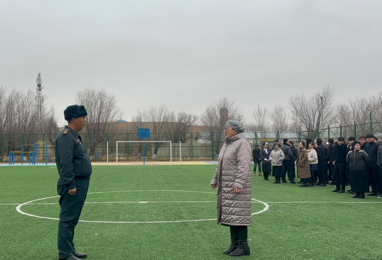 ТЕРРОРИЗМГЕ ҚАРСЫ ҚОРҒАУДЫ ҰЙЫМДАСТЫРУ ЖӨНІНДЕГІ НҰСҚАУЛЫҚ ШЕҢБЕРІНДЕ ОҚУ-ЖАТТЫҒУ ӨТТІ