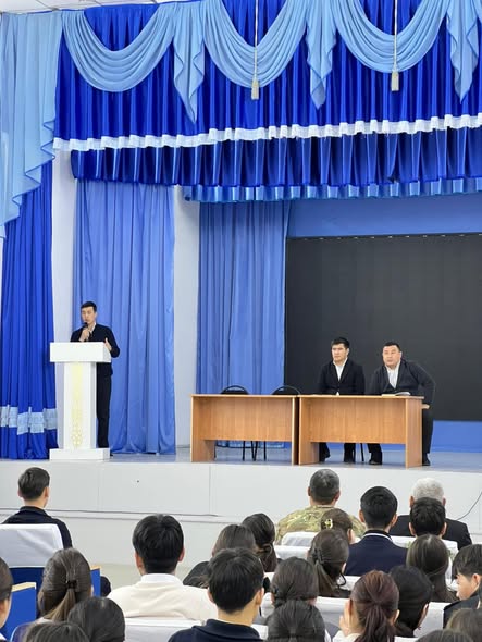 ЖАМБЫЛ АТЫНДАҒЫ МЕКТЕП-ЛИЦЕЙІНДЕ  АҚПАРАТТЫҚ ТҮСІНДІРУ ЖҰМЫСТАРЫ ЖҮРГІЗІЛДІ