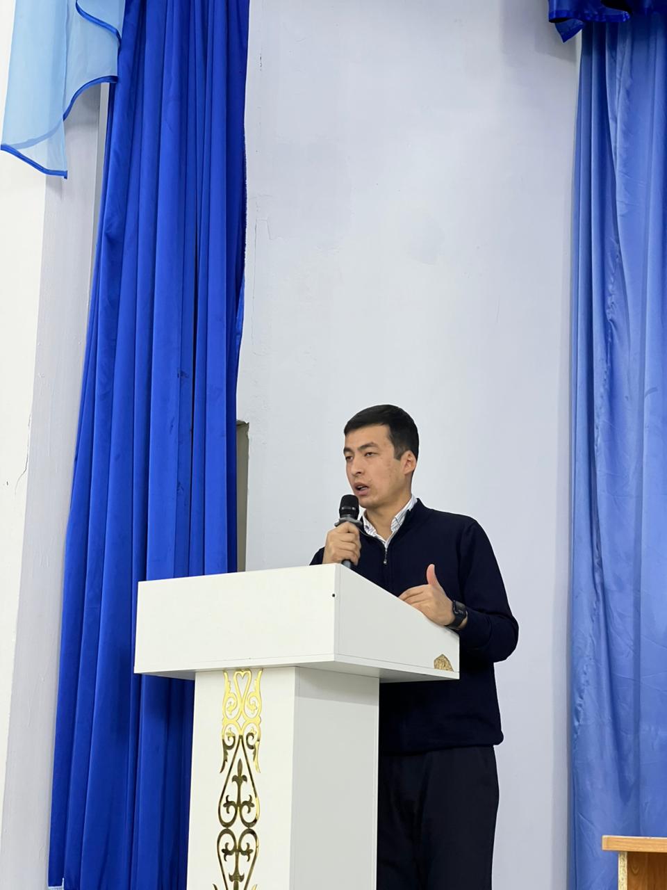 ЖАМБЫЛ АТЫНДАҒЫ МЕКТЕП-ЛИЦЕЙІНДЕ  АҚПАРАТТЫҚ ТҮСІНДІРУ ЖҰМЫСТАРЫ ЖҮРГІЗІЛДІ