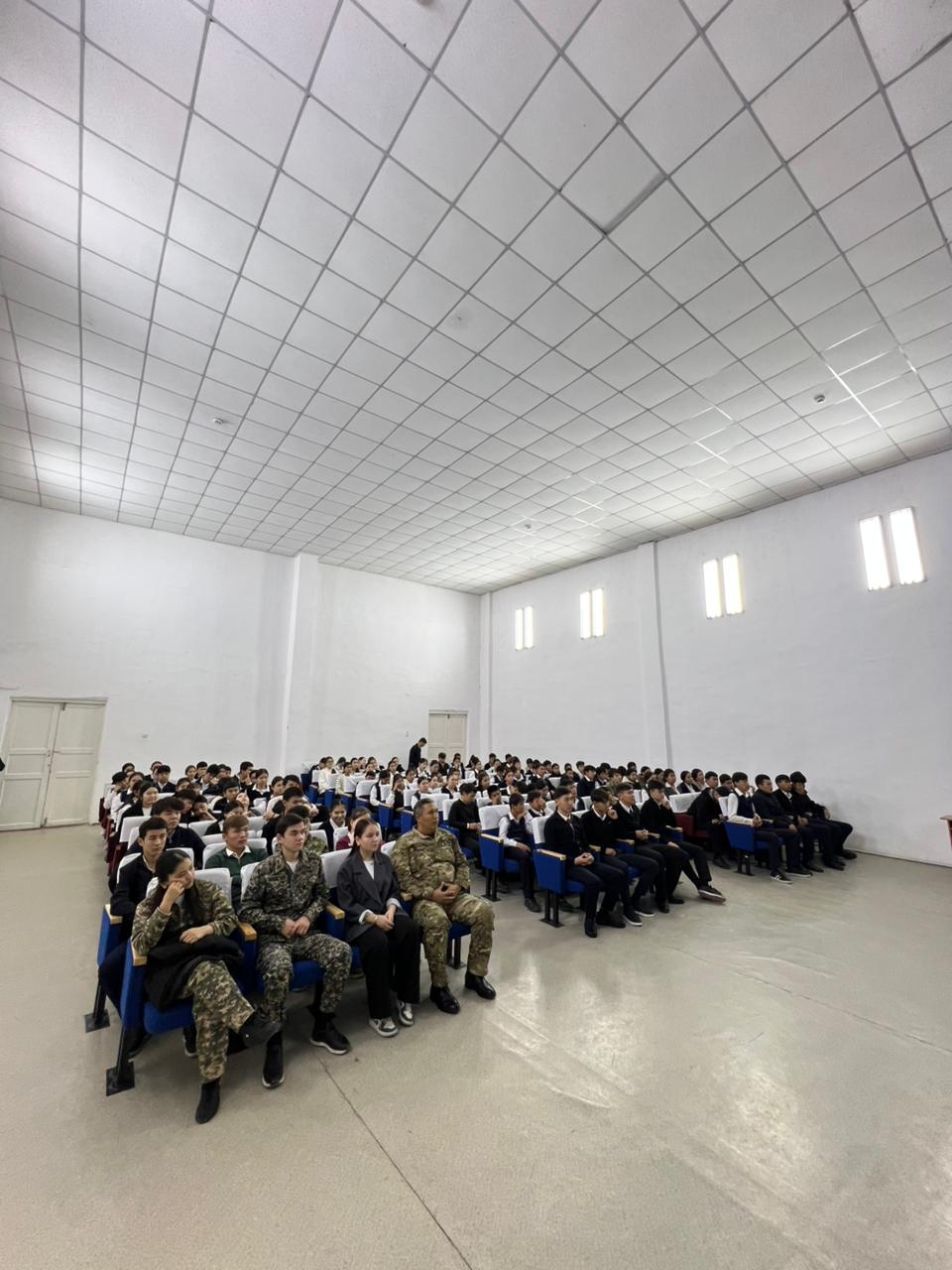 ЖАМБЫЛ АТЫНДАҒЫ МЕКТЕП-ЛИЦЕЙІНДЕ  АҚПАРАТТЫҚ ТҮСІНДІРУ ЖҰМЫСТАРЫ ЖҮРГІЗІЛДІ