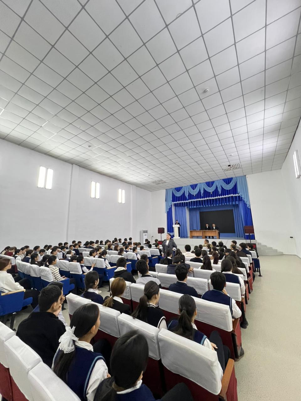 ЖАМБЫЛ АТЫНДАҒЫ МЕКТЕП-ЛИЦЕЙІНДЕ  АҚПАРАТТЫҚ ТҮСІНДІРУ ЖҰМЫСТАРЫ ЖҮРГІЗІЛДІ