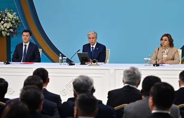  Қызылордада Мемлекет басшысы Қасым-Жомарт Тоқаевтың төрағалығымен Ұлттық құрылтайдың V отырысы болды.