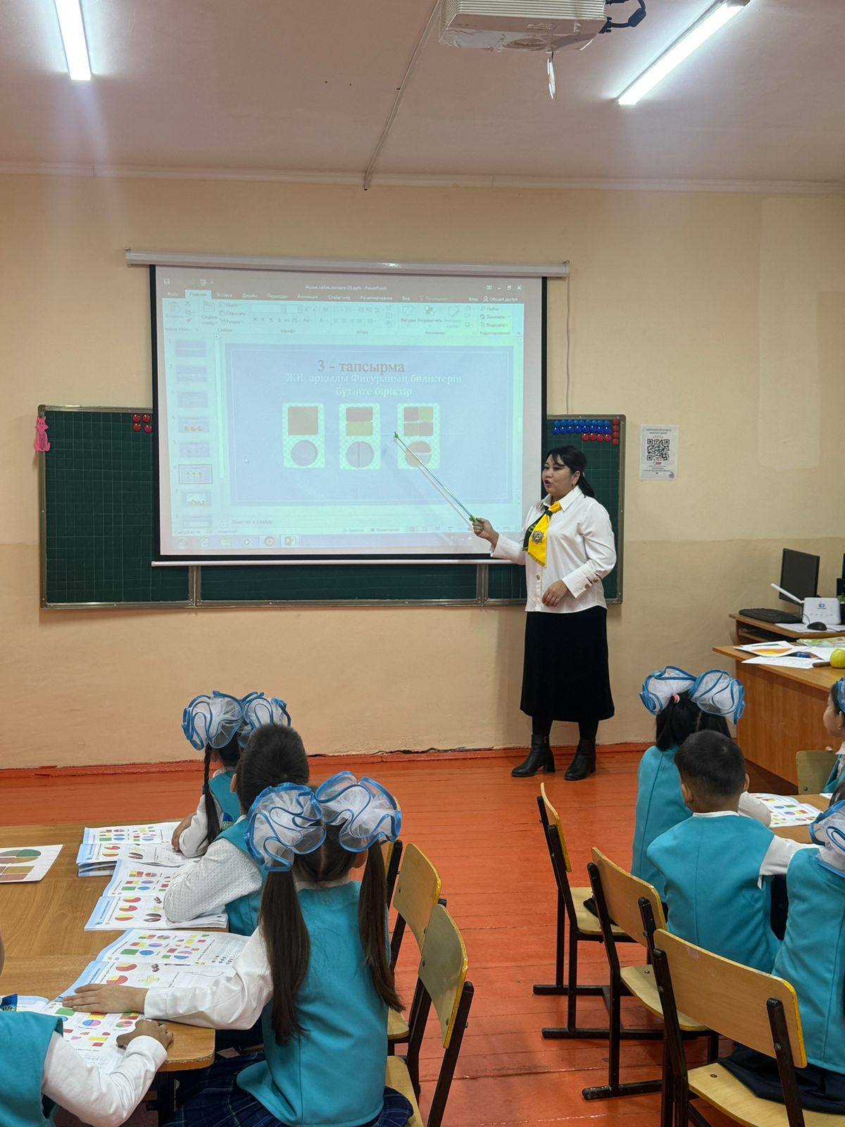  Ашық сабақ өтті! 