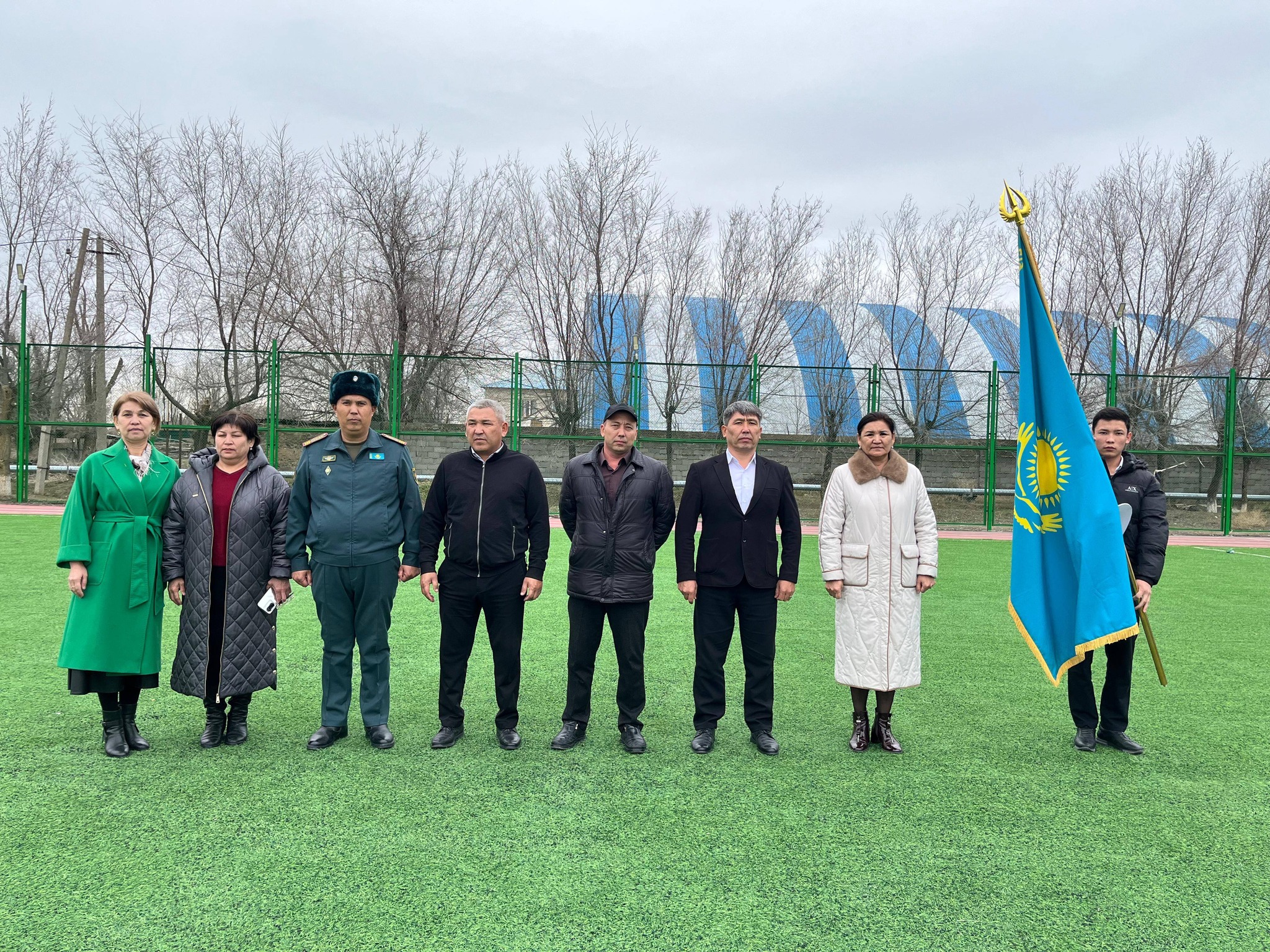 Жалпы мектептік сейсмикалық және эвакуациялық жаттығу өткізілді.