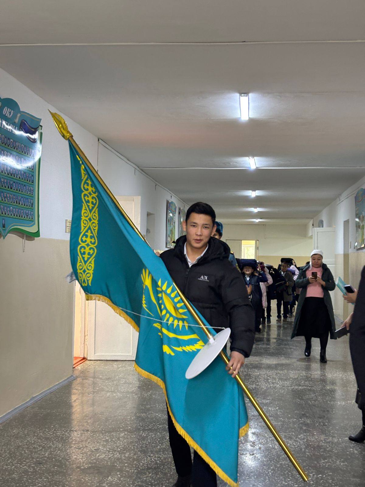  Жалпы мектептік сейсмикалық және эвакуациялық жаттығу өткізілді.