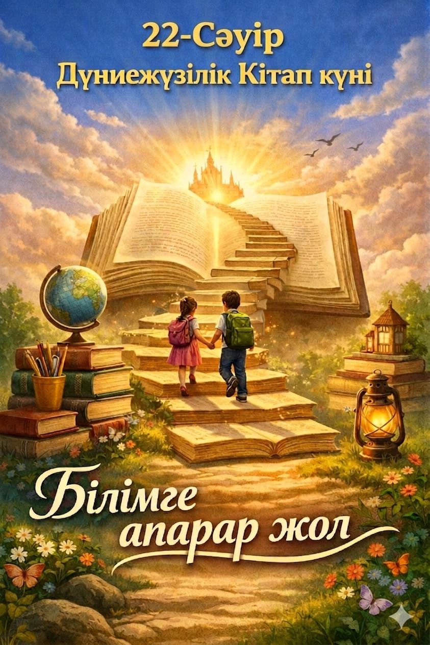 23-сәуір – Дүниежүзілік Кітап күні